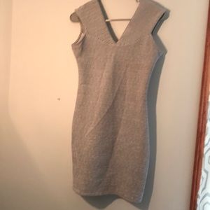 Blue white striped dress Mango brand size 6